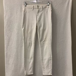 Paige white skinny jeans